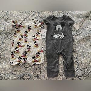 NWT Disney 12M onesies